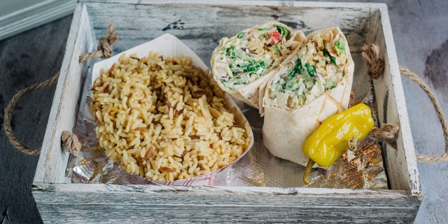 Greek Salad Wrap Boxed Lunch
