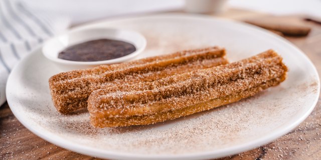 Caramel-Filled Churro