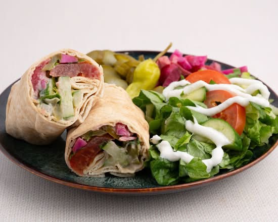 13. Grilled Eggplant Wrap