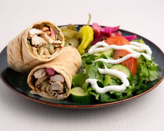 15. Chicken Kabob Wrap