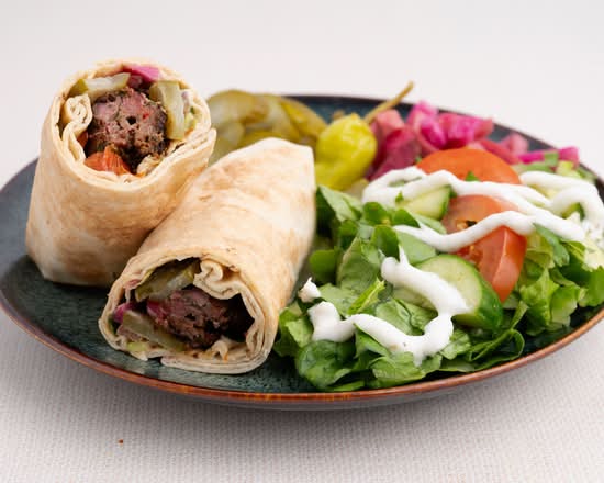 16. Kofta Kabob Wrap