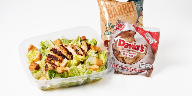 Caesar Salad w/ Chicken Boxed Lunch