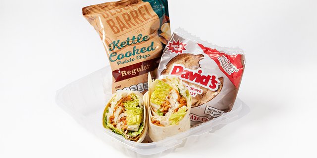 Crispy Chicken Wrap Boxed Lunch
