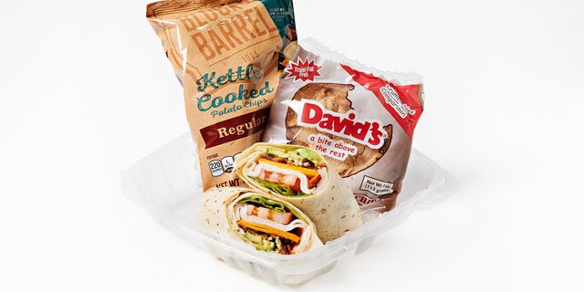 Turkey Club Wrap Boxed Lunch