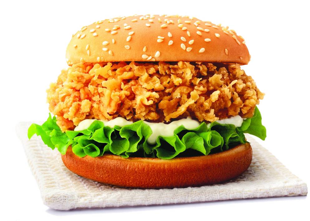 Combo de Hamburguesa de Pollo Crsipy