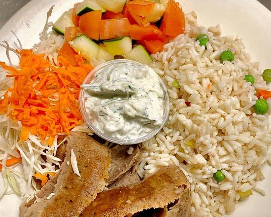 Gyro Lamb Meat Rice Bowl
