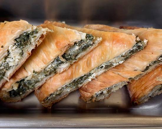 Spinach Pie (Thick and Crispy!)