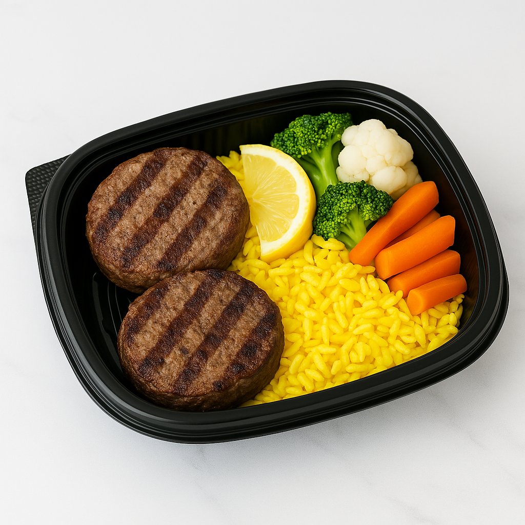 Black Angus Beef Patty x2