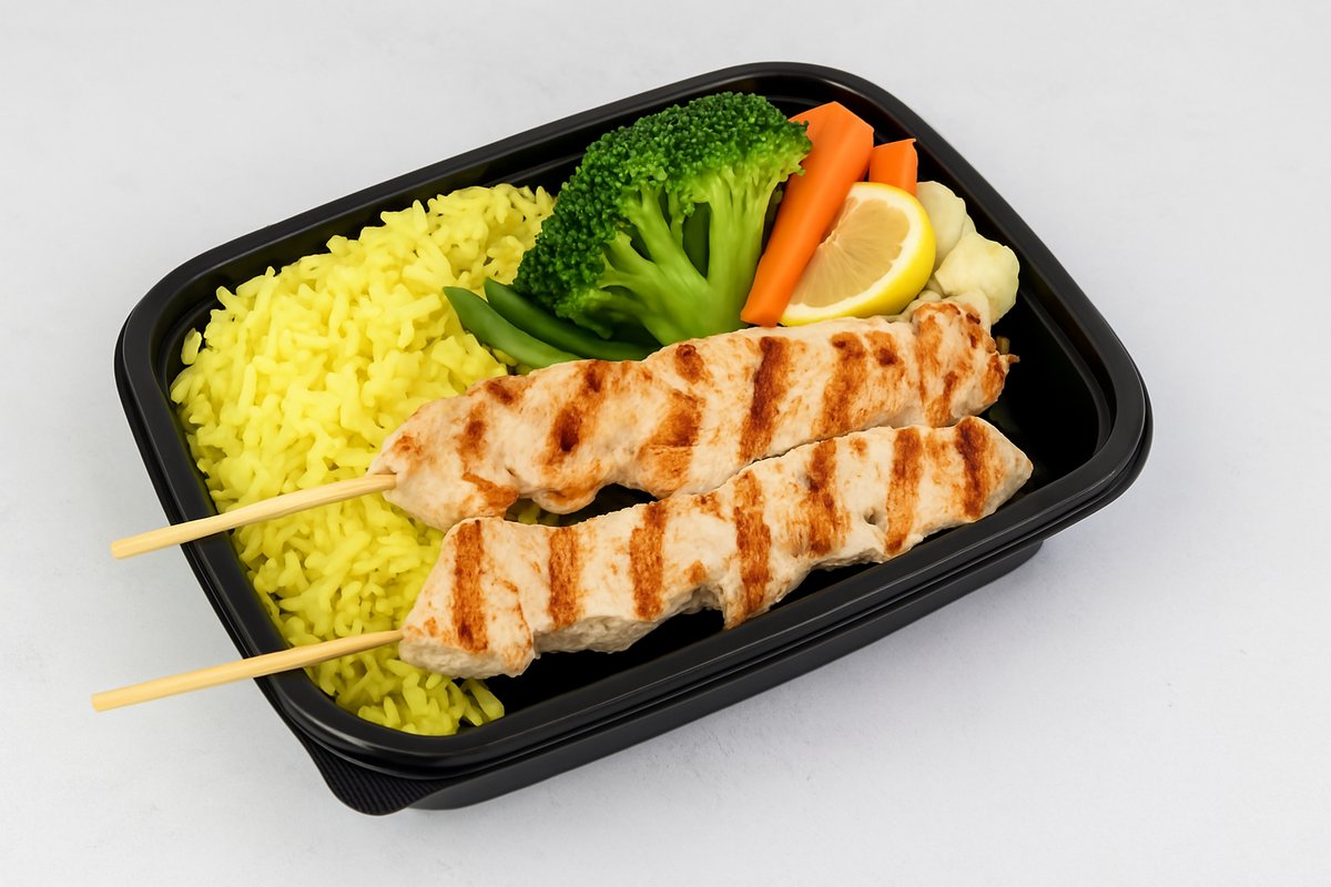 CHICKEN SOUVLAKI (Marinated)