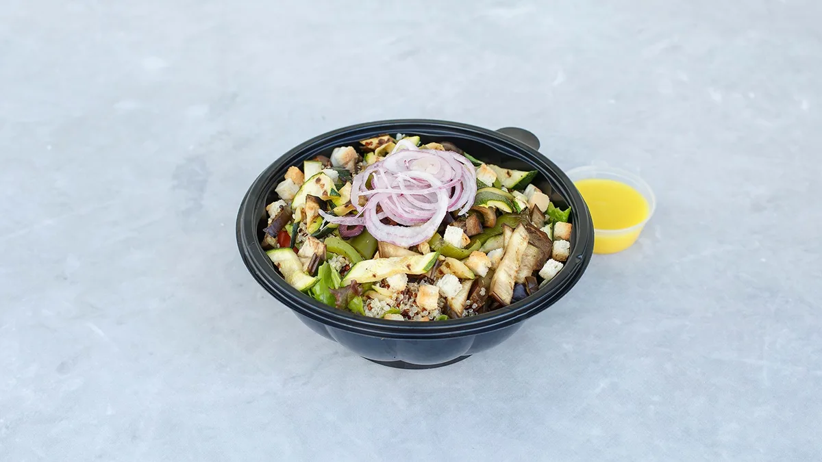 Quinoa with Grilled Veggies Salad