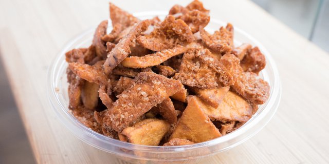 Cinnamon Toast Pita Chips