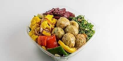 Turkish Meatballs Greens Bowl