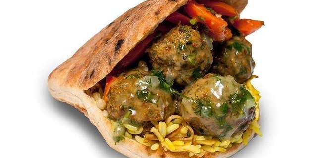 Turkish Meatballs Pita