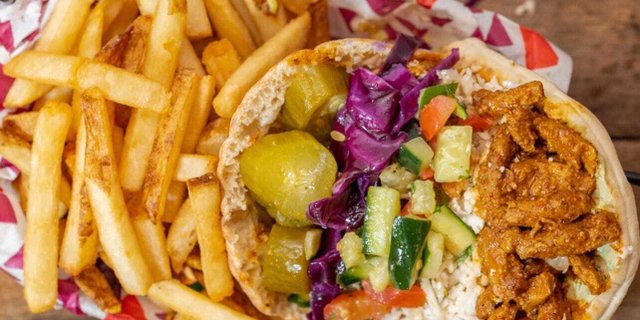 Vegan Pita Boxed Lunch