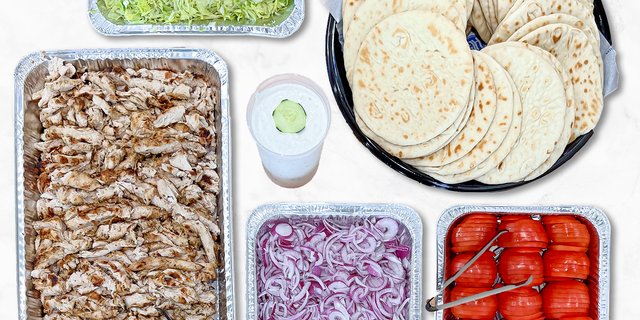Build-Your-Own Pita Bar