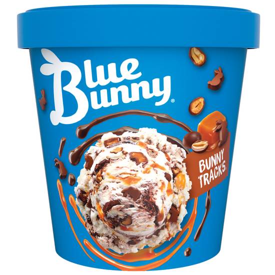 Blue Bunny Bunny Tracks (14 oz)