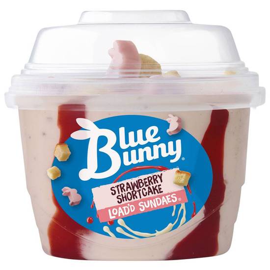 Blue Bunny Strawberry Shortcake Loaded Sundaes (5.5oz)