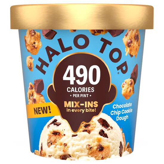 Halo Top Choc Chip Cookie Dough Mix-Ins (16 oz)