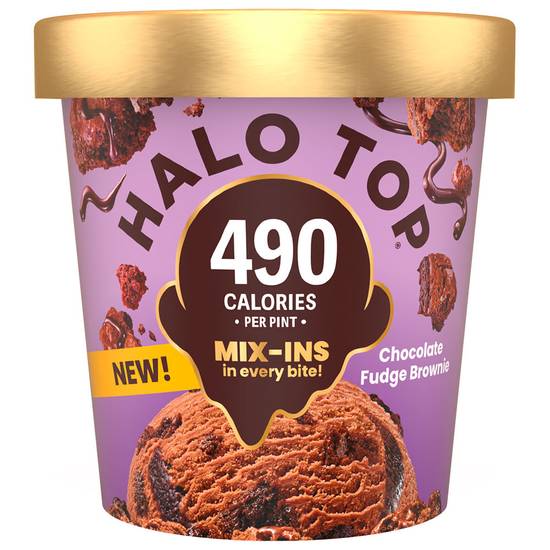 Halo Top Choc Fudge Brownie Mix-Ins (16 oz)