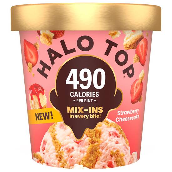 Halo Top Strawberry Cheesecake Mix-Ins (16 oz)
