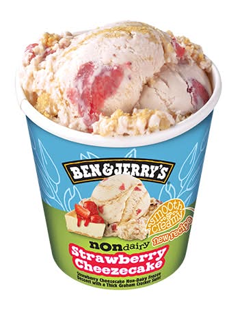 Ben and Jerry's Strawberry Cheezecake Non-Dairy 473 ML