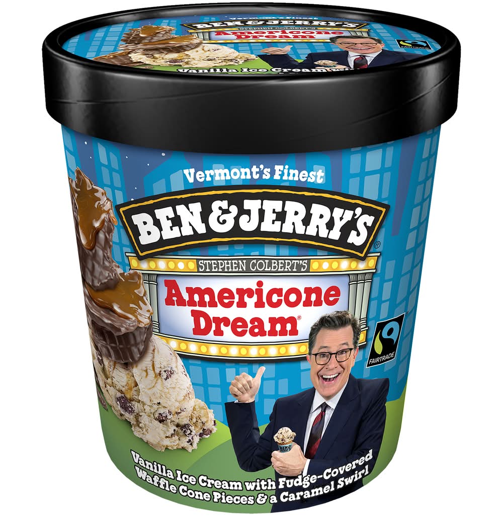Ben and Jerry's Stephen Colbert's Ice Cream, Americone Dream (16 oz) (Ben & Jerry's)