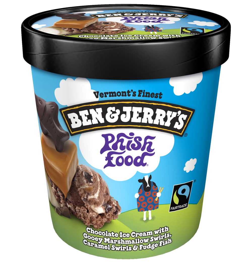 Ben and Jerry's Vermont's Finest Ice Cream, Phish Food (16 fl oz) (Ben & Jerry's)