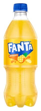 Fanta Soda, Pineapple (20 fl oz)