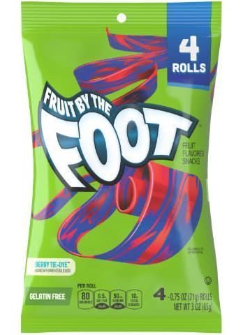 Fruit by the Foot Very Berry Tie Dye 3oz