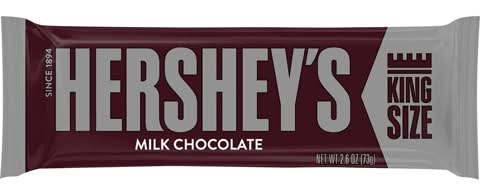 Hershey's’s Milk Chocolate King Size 2.6oz