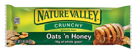 Nature Valley Crunchy Granola Bar, Oats ‘n Honey 1.5oz