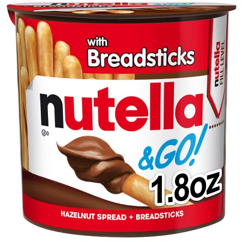 Nutella and GO! Breadsticks Snack Cup, 1.8oz