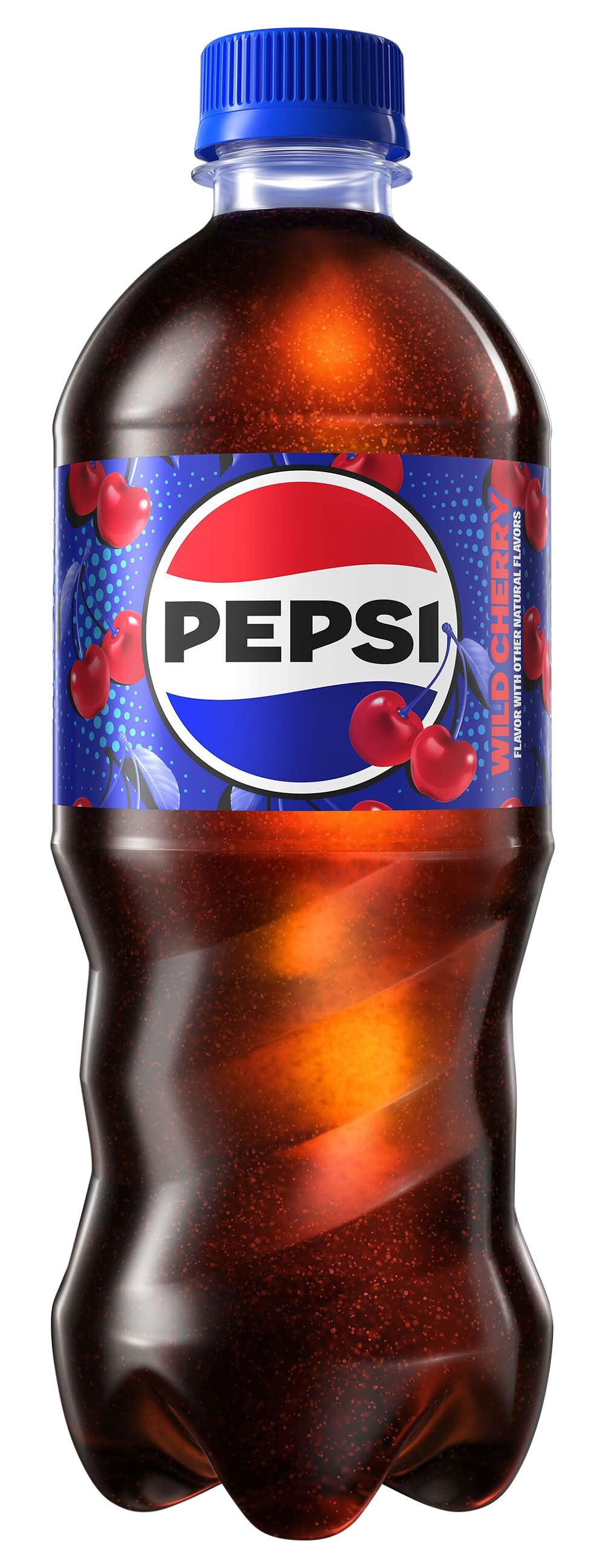 Pepsi Flavored Diet Soda, Wild Cherry (20 fl oz)