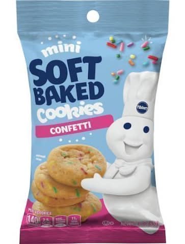 Pillsbury Mini Soft Baked Cookie Confetti 3oz
