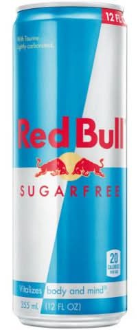 Red Bull Energy Drink Sugar Free 12oz