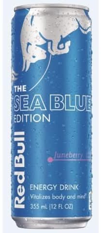 Red Bull Sea Blue Edition 12oz Can