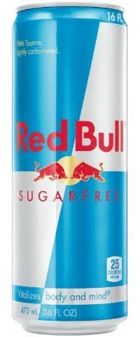 Red Bull Sugar Free 16oz