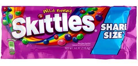 Skittles Wildberry Share Size 4oz