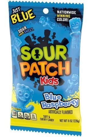Sour Patch Kids Kids Blue Raspberry 8oz