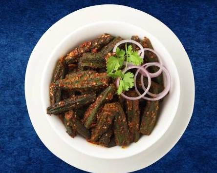 Curried Okra Masala