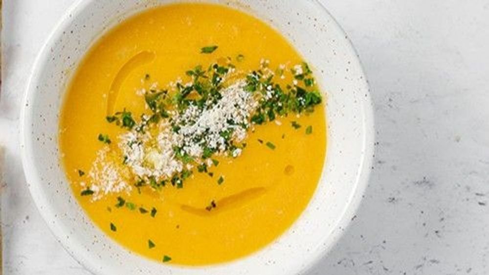 LUNCH: Soup of the day + focaccia