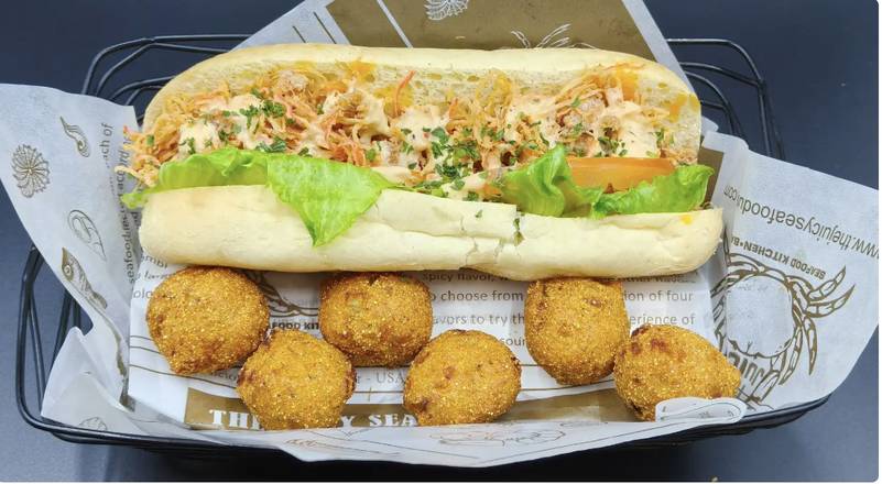 Crab Meat Po'boy