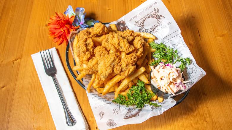 Fried Oyster Basket (10)