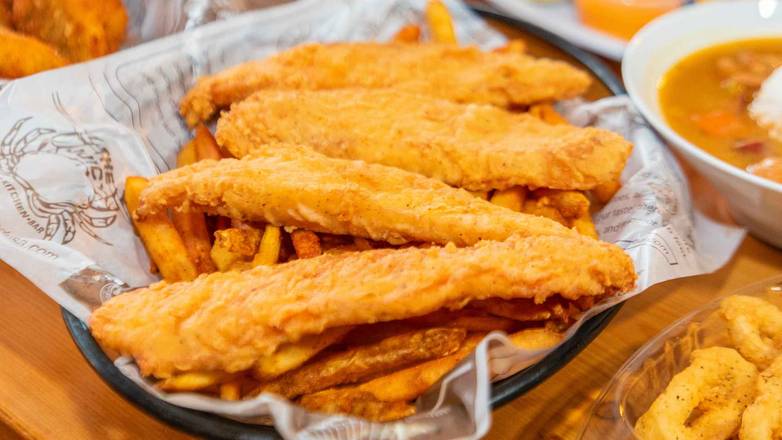 Fried Tilapia Basket (4)