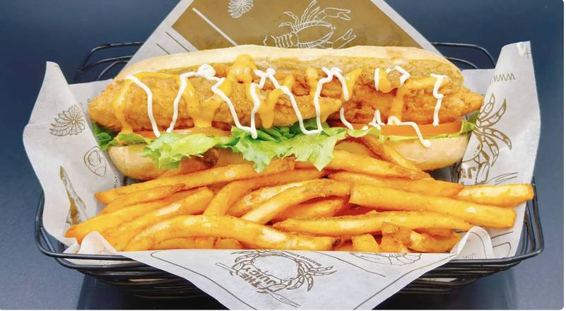 Tilapia Po' Boy