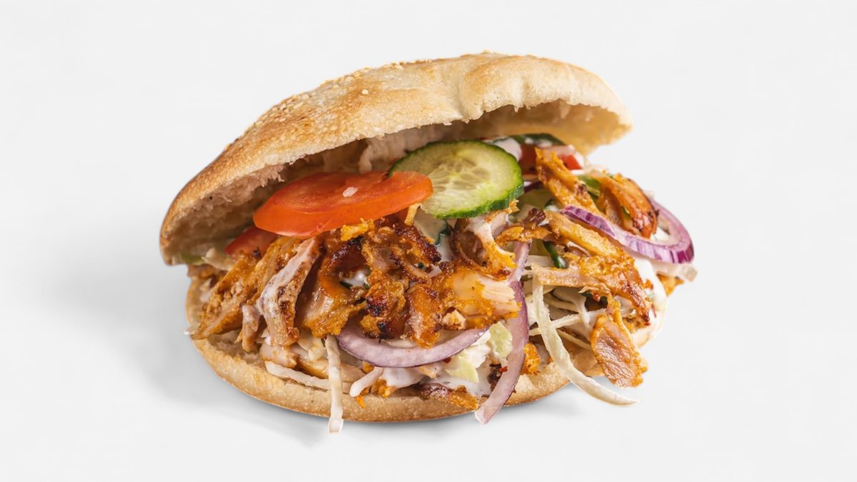 Kebab v žemli