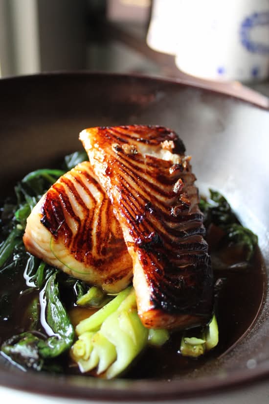 PAN SEARED BLACK COD