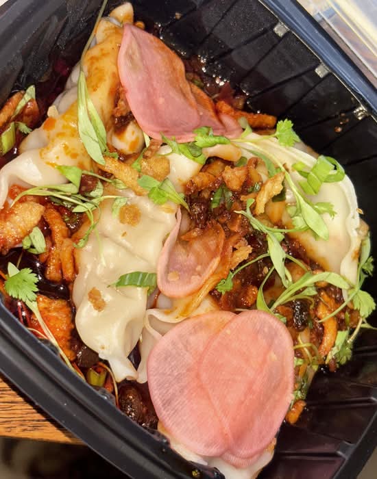 SICHUAN CHILI DUMPLINGS