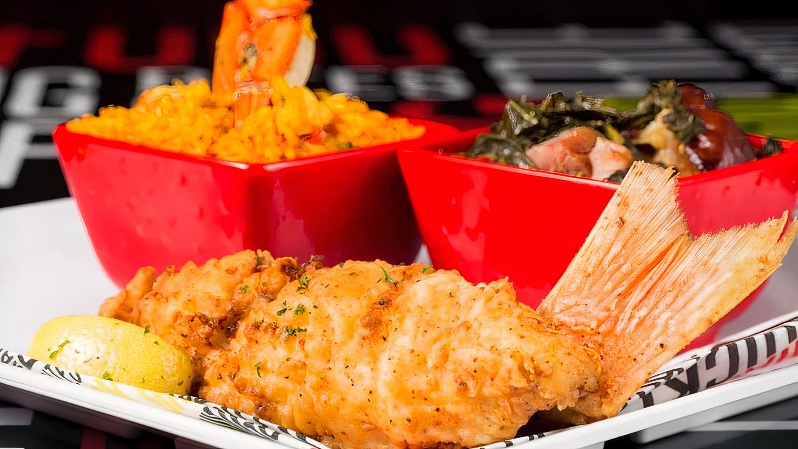 Fried Snapper Dinner