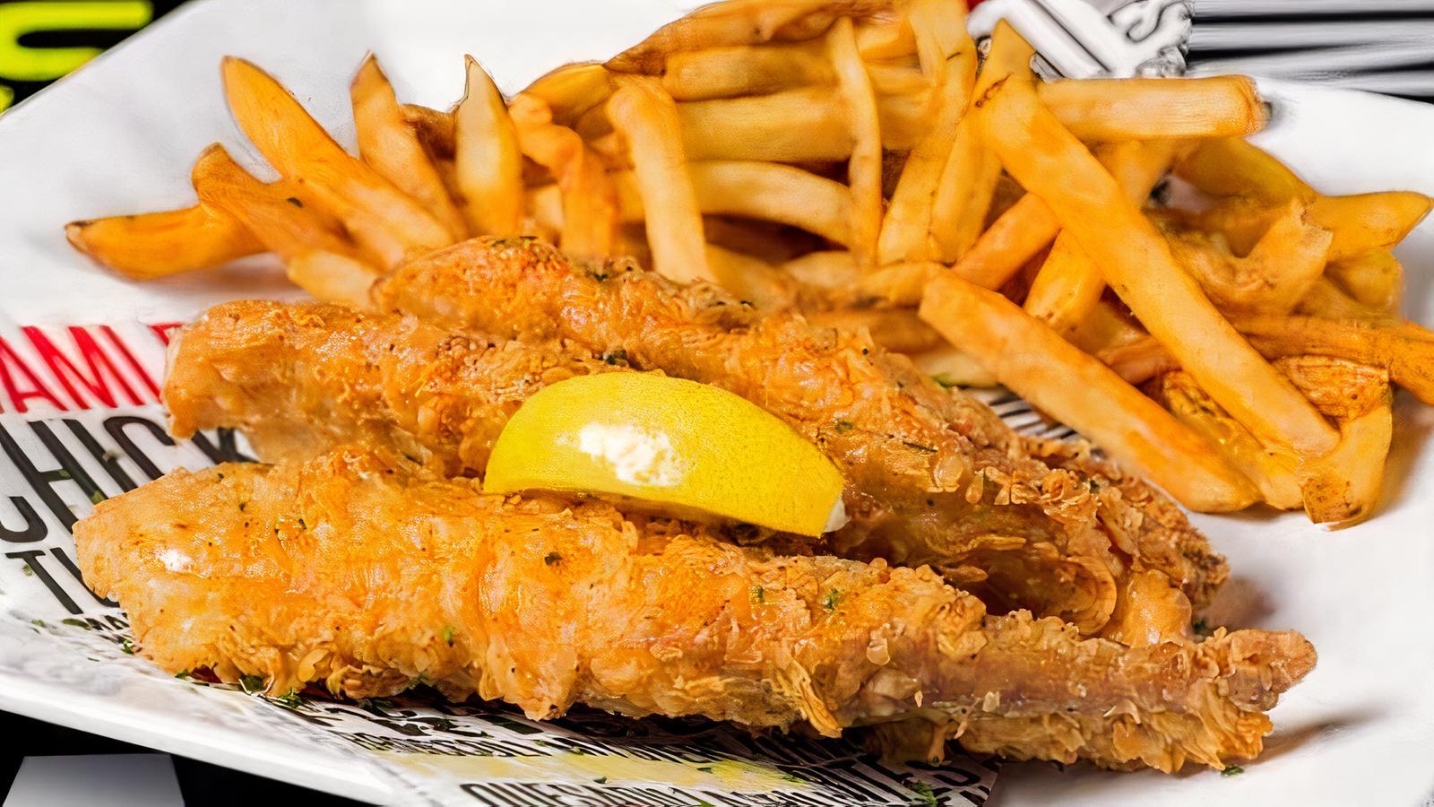 Fried Tilapia and Fries